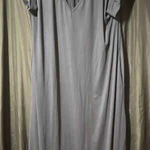 Entro Charcoal Maxi Dress